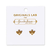 Bee Stud Earring 18K Gold Plated